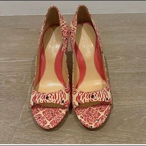 Beautiful Sergio Rossi Open toe pumps. Size 36.5